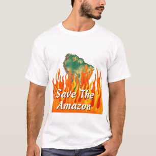 Camiseta Salvar A Amazônia
