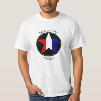 Camiseta Salvar a cidade do modelo