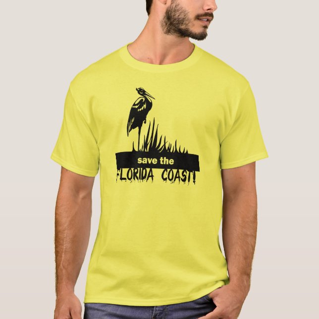 Camiseta Salvar a costa de Florida (Frente)