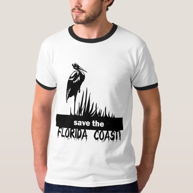 Camiseta Salvar a costa de Florida (Frente)