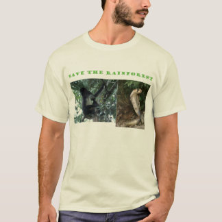 Camiseta Salvar a floresta húmida