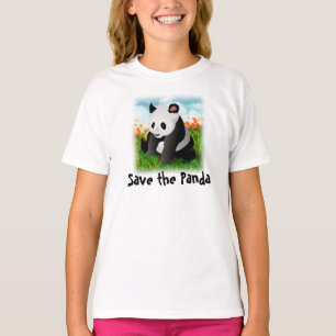 Camiseta Salvar a panda