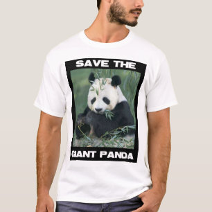 Camiseta Salvar a panda gigante