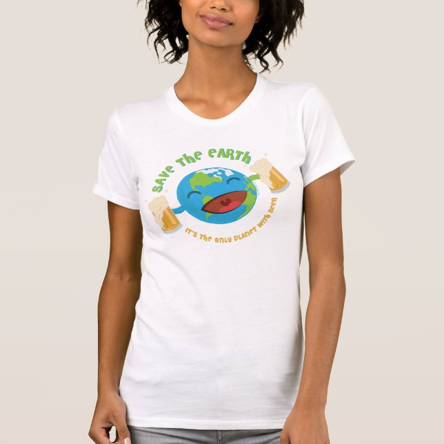 Camiseta Salvar a terra (Frente)