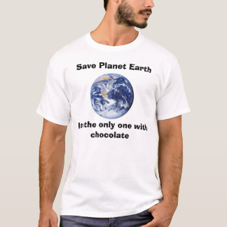 Camiseta Salvar a terra do planeta