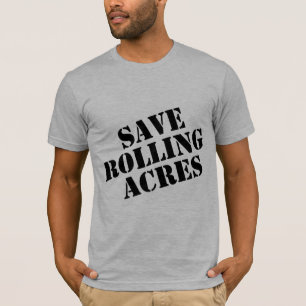 Camiseta Salvar acres de rolamento