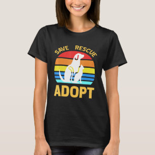Camiseta Salvar Adoção Pró Pet de Emergência