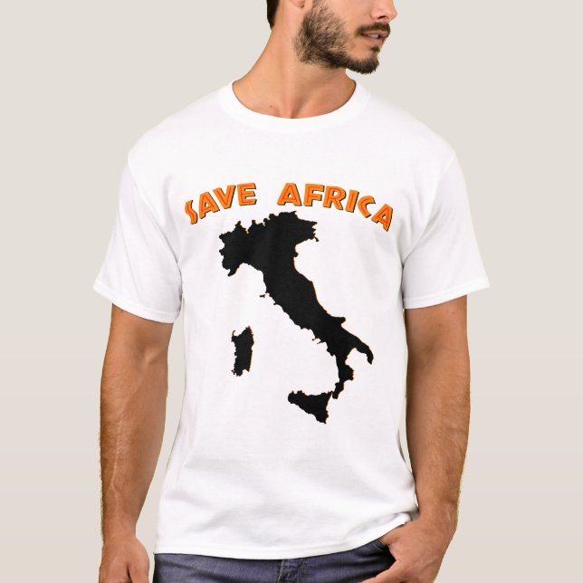 Camiseta Salvar África (Frente)