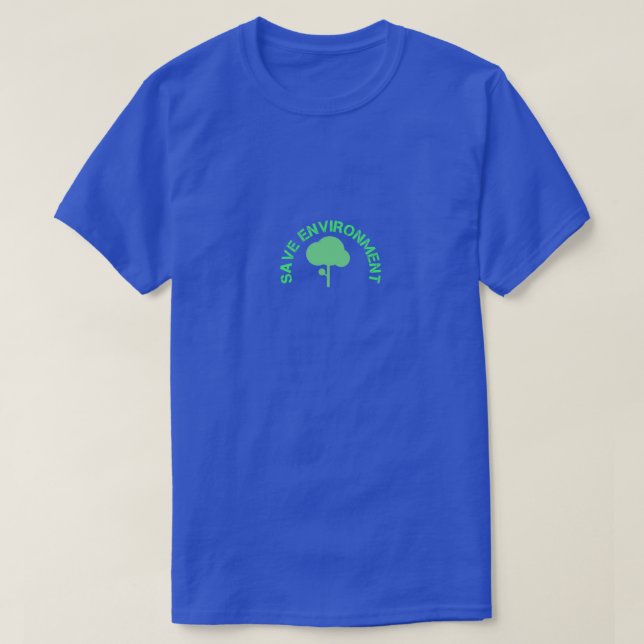 CAMISETA SALVAR AMBIENTE (Frente do Design)