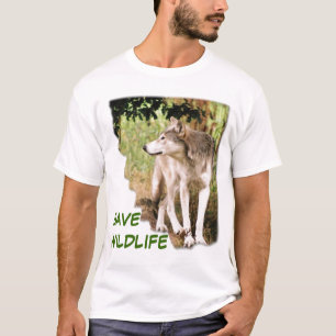 CAMISETA SALVAR ANIMAIS SELVAGENS