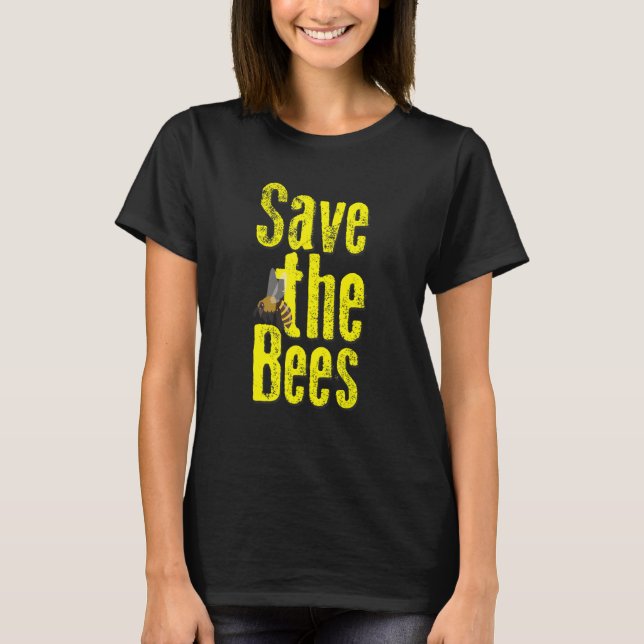 Camiseta Salvar As Abelhas (Frente)
