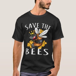 Camiseta Salvar As Abelhas Dizendo Apicultor Mel Apicultura