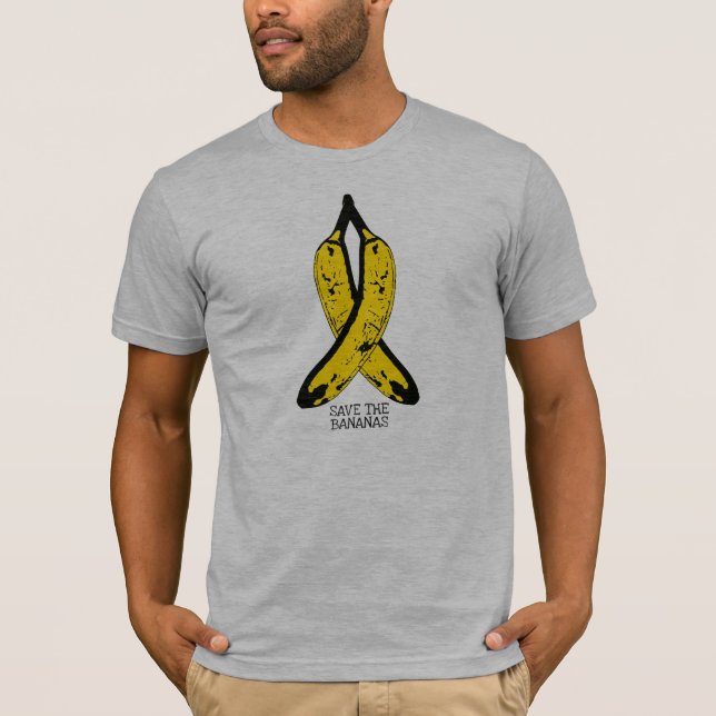 Camiseta Salvar as bananas (Frente)