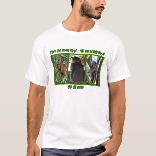 Camiseta Salvar as caras pequenas para as caras pequenas