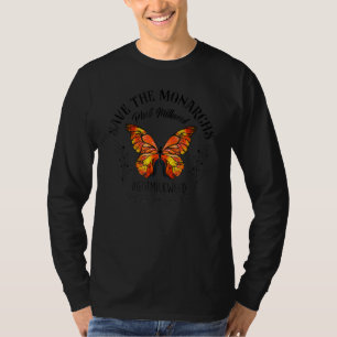 Camiseta Salvar As Monarcas Plante Algumas Borboletas De As