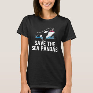 Camiseta Salvar As Pandas Marinhas Orca Mamífero Baleia Mar