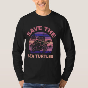 Camiseta Salvar As Tartarugas Direitos Dos Animais Tartarug