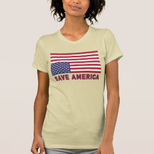 Camiseta Salvar Bandeira da América