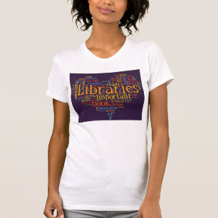 Camiseta Salvar bibliotecas