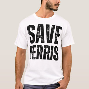 Camiseta salvar ferris