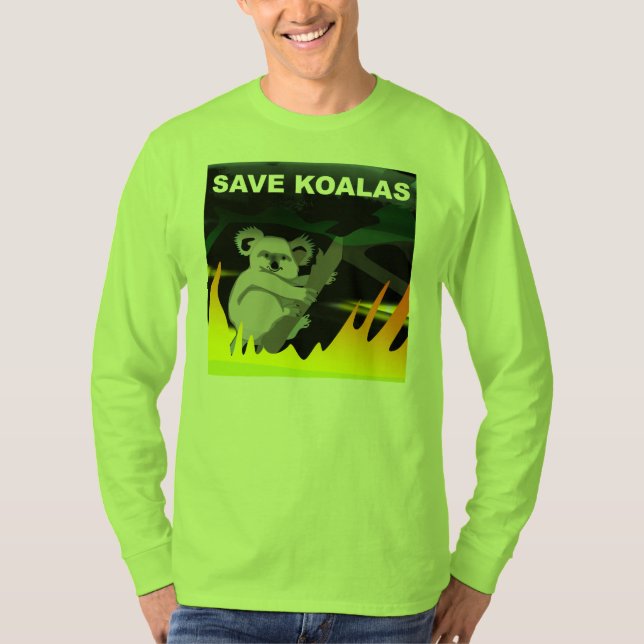 Camiseta Salvar koalas (Frente)