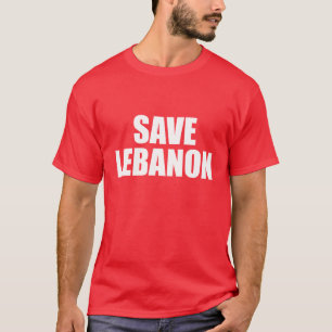 Camiseta Salvar Líbano