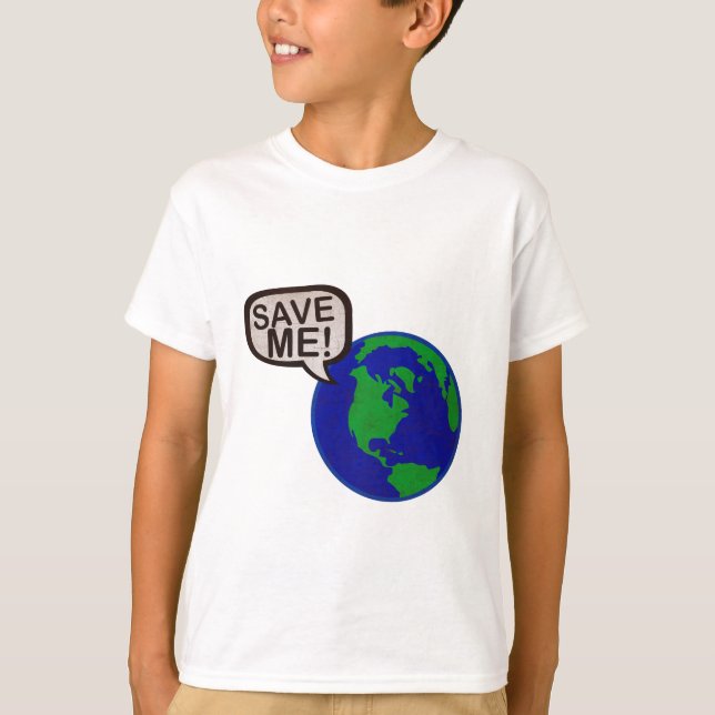 Camiseta Salvar me - terra (Frente)