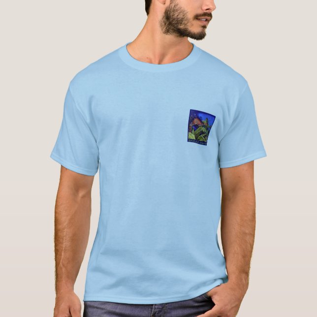 Camiseta SALVAR NOSSO t-shirt dos OCEANOS (Frente)