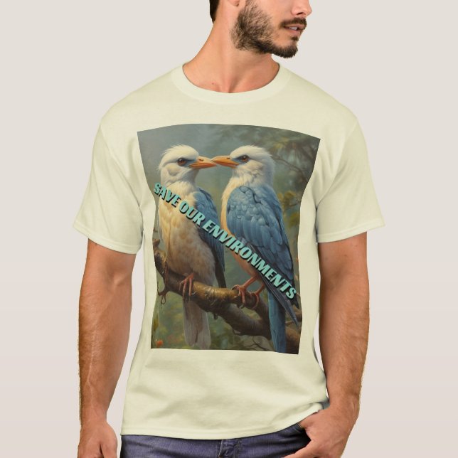 CAMISETA SALVAR NOSSOS AMBIENTES (Frente)