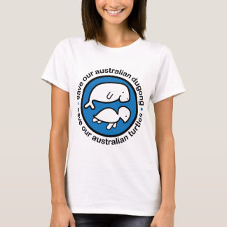 Camiseta Salvar nossos dugong & tartarugas