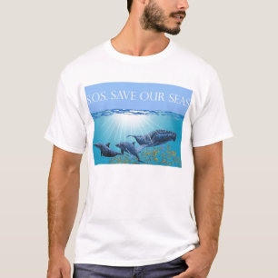 Camiseta Salvar nossos mares