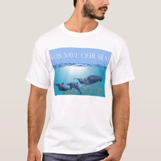Camiseta Salvar nossos mares