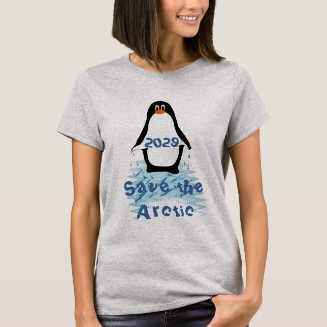 Camiseta Salvar o Ártico (Frente)