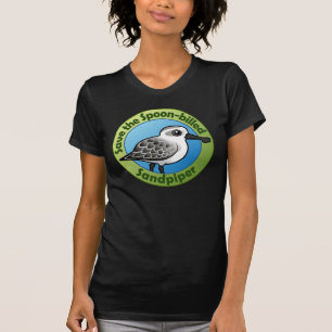 Camiseta Salvar o borrelho Colher-faturado