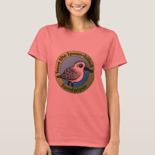 Camiseta Salvar o borrelho Colher-faturado