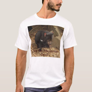 Camiseta Salvar o diabo tasmaniano