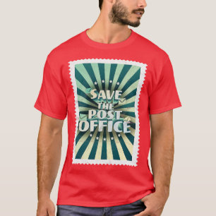 Camiseta Salvar O Escritório De Posto Em Distância