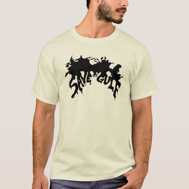 Camiseta Salvar o golfo - que você vê? (Frente)