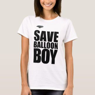 CAMISETA SALVAR O MENINO DO BALÃO