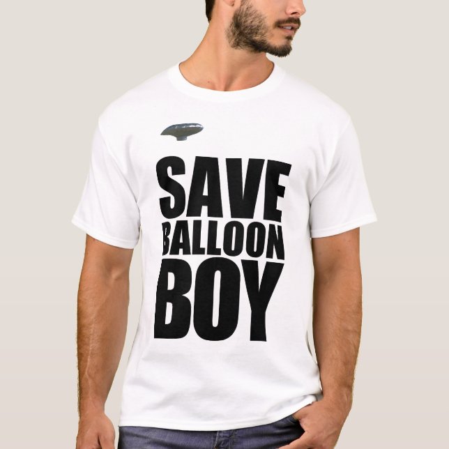 CAMISETA SALVAR O MENINO DO BALÃO (Frente)