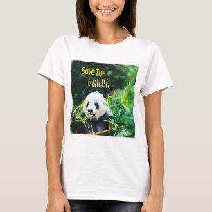 Camiseta Salvar O Panda