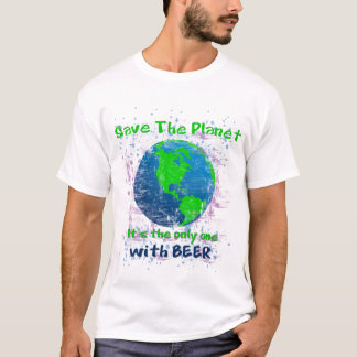 Camiseta Salvar o planeta