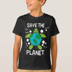 Camiseta Salvar o planeta - Proteção Ambiental Terra D