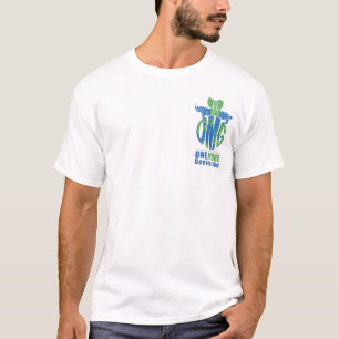 Camiseta Salvar o rinoceronte preto