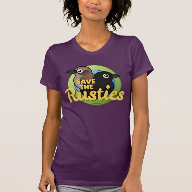 Camiseta Salvar o Rusties (Frente)