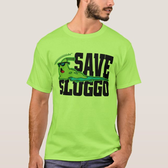 Camiseta Salvar o Sluggo-lg (Frente)