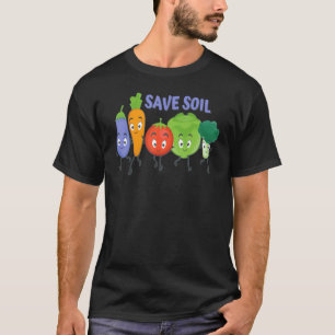 Camiseta Salvar o Solo: Faça uma Promessa para o Aqueciment