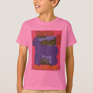 Camiseta Salvar o T do gorila