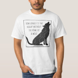 Camiseta Salvar o t-shirt dos lobos