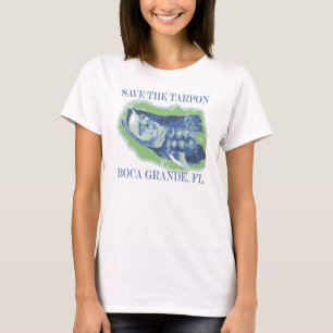 Camiseta Salvar o tarpão - Boca grandioso, FL